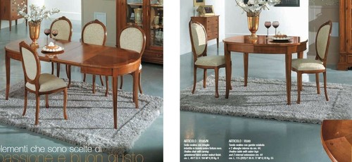 Tavolo legno ovalino - tavolo,