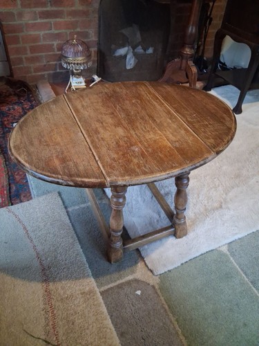 Tavolino vintage foglia goccia - vintage,