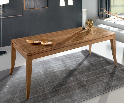 Tavolo rett moderno legno - tavolo,